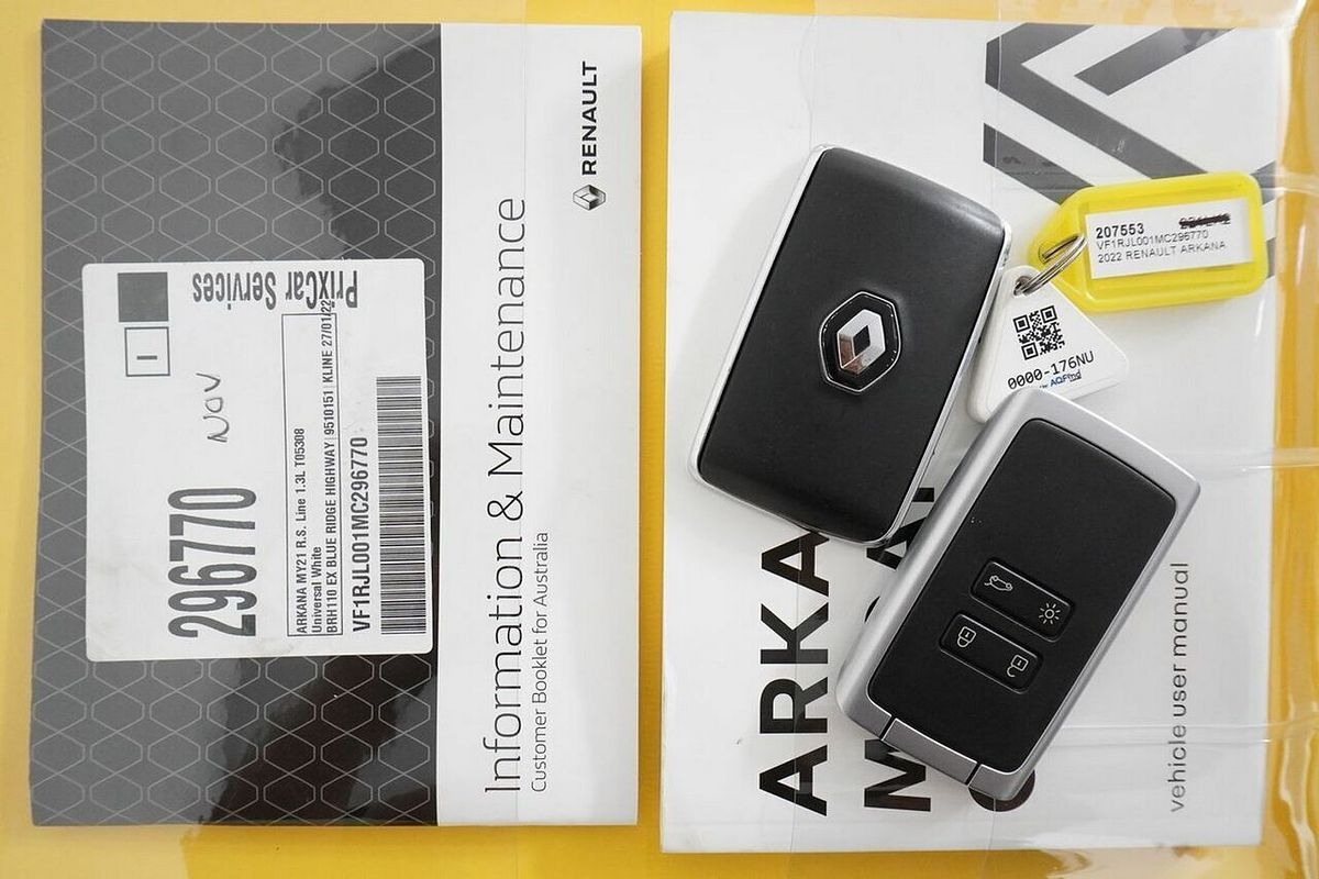 2022 Renault Arkana R.S. Line XJL MY22