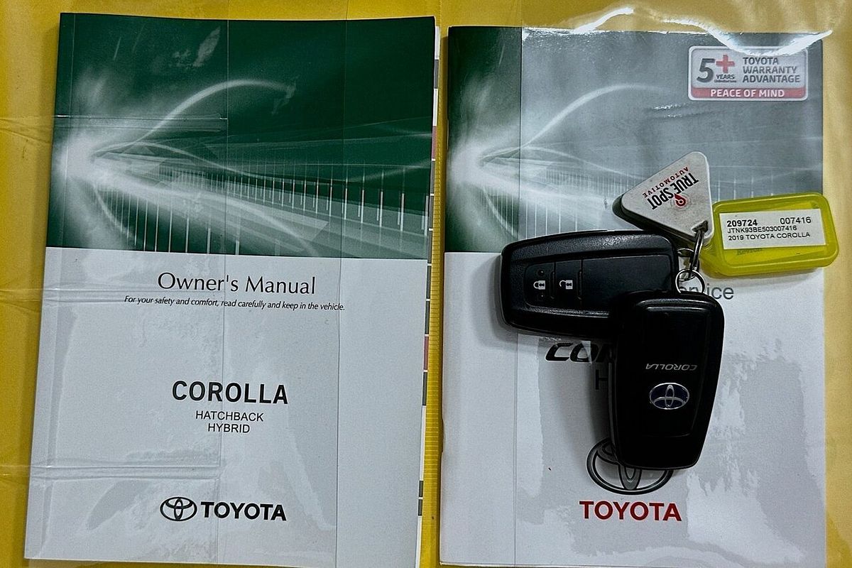 2019 Toyota Corolla Ascent Sport Hybrid ZWE211R