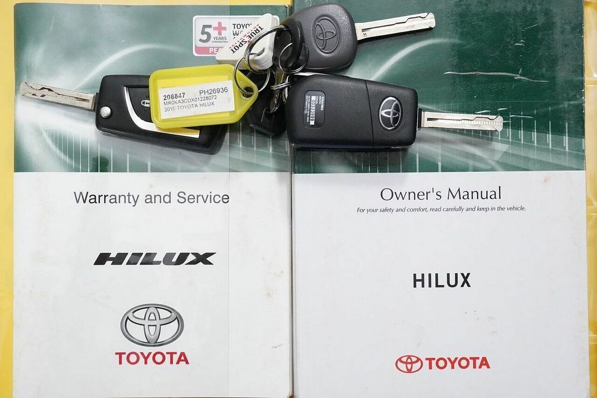 2019 Toyota Hilux SR (4x4) GUN126R MY19 4X4
