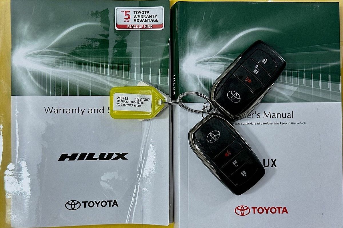 2020 Toyota Hilux Rugged (4x4) GUN126R MY19 Upgrade 4X4