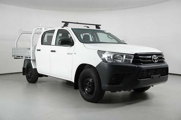 2017 Toyota Hilux Workmate TGN121R MY17 Rear Wheel Drive