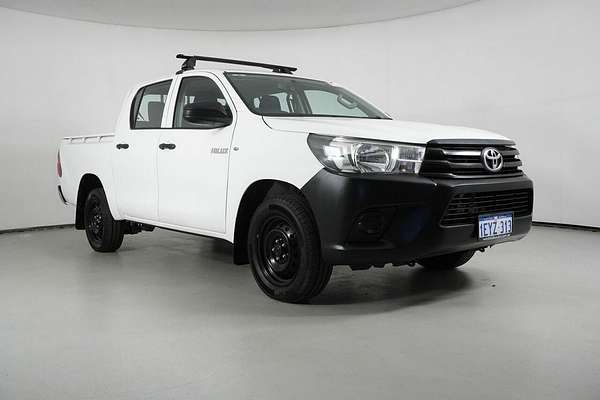 2016 Toyota Hilux Workmate TGN121R Rear Wheel Drive