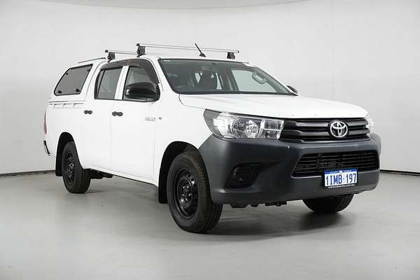 2016 Toyota Hilux Workmate TGN121R Rear Wheel Drive