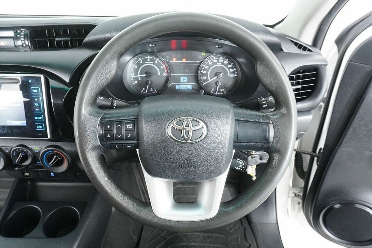 2017 Toyota Hilux Workmate TGN121R MY17 Rear Wheel Drive