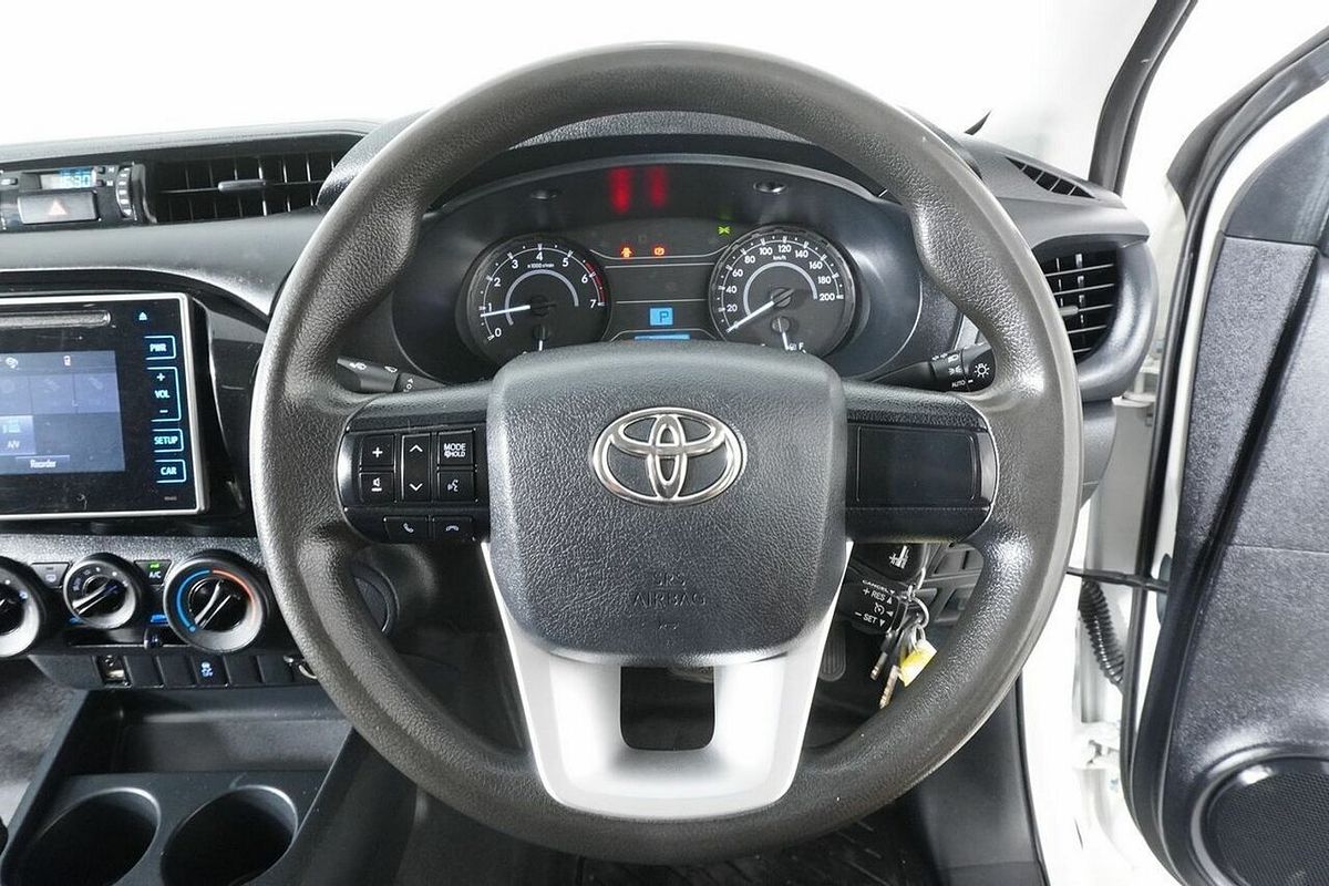 2016 Toyota Hilux Workmate TGN121R Rear Wheel Drive