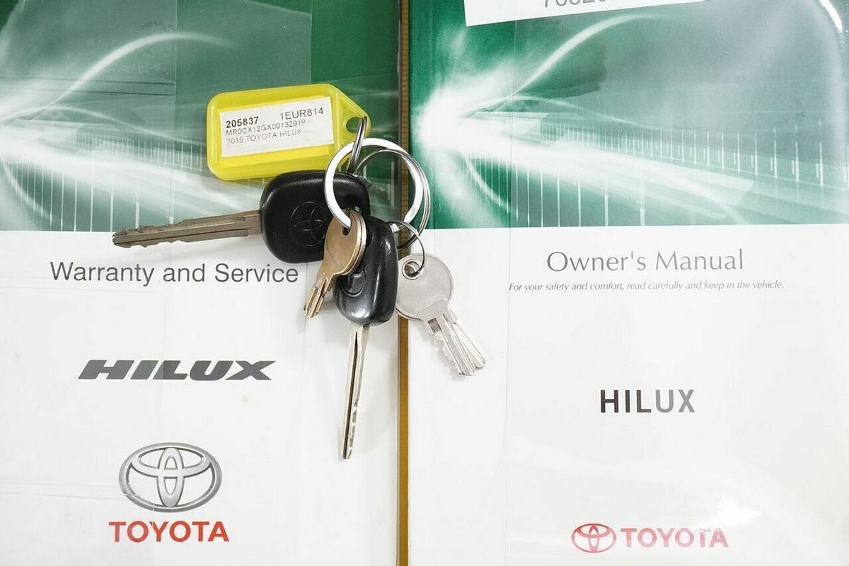 2015 Toyota Hilux Workmate TGN16R MY14 Rear Wheel Drive