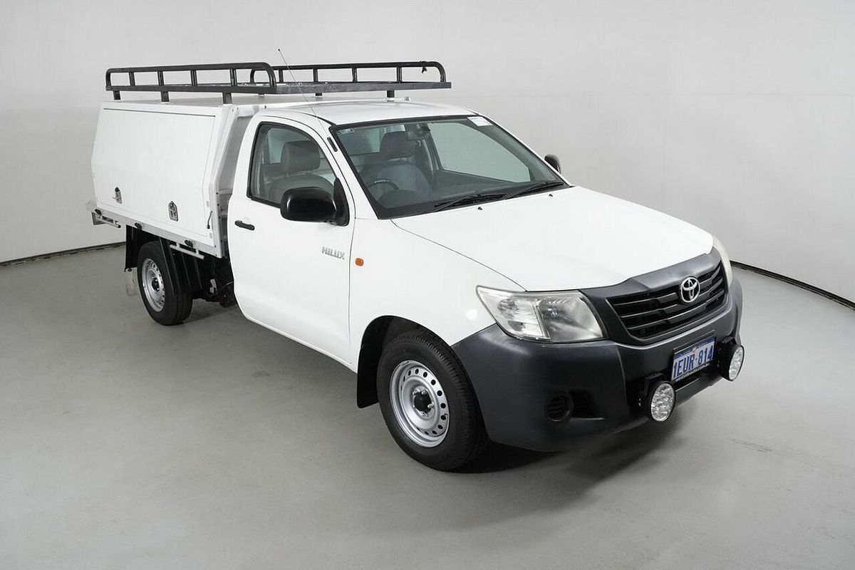 2015 Toyota Hilux Workmate TGN16R MY14 Rear Wheel Drive