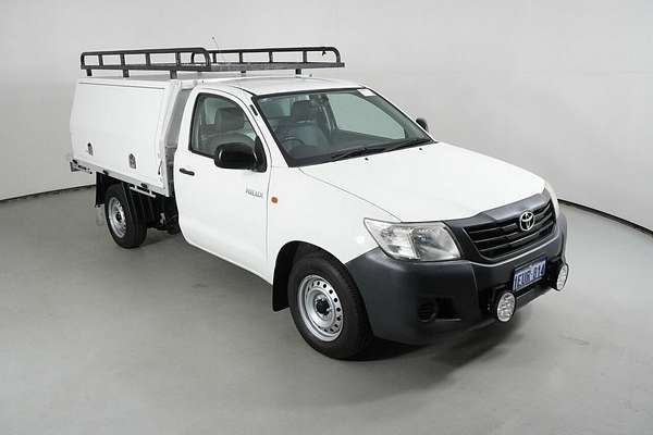 2015 Toyota Hilux Workmate TGN16R MY14 Rear Wheel Drive