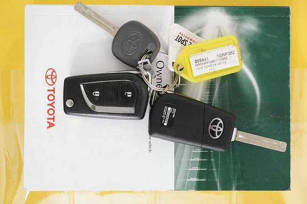 2018 Toyota Hilux SR (4x4) GUN126R MY19 4X4