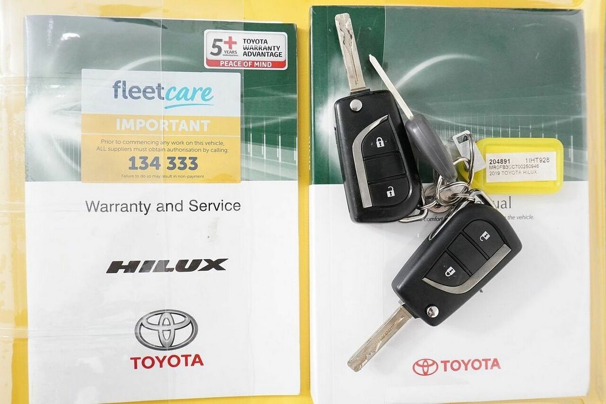 2019 Toyota Hilux Workmate (4x4) GUN125R MY19 4X4