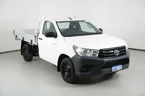 2017 Toyota Hilux Workmate TGN121R Rear Wheel Drive