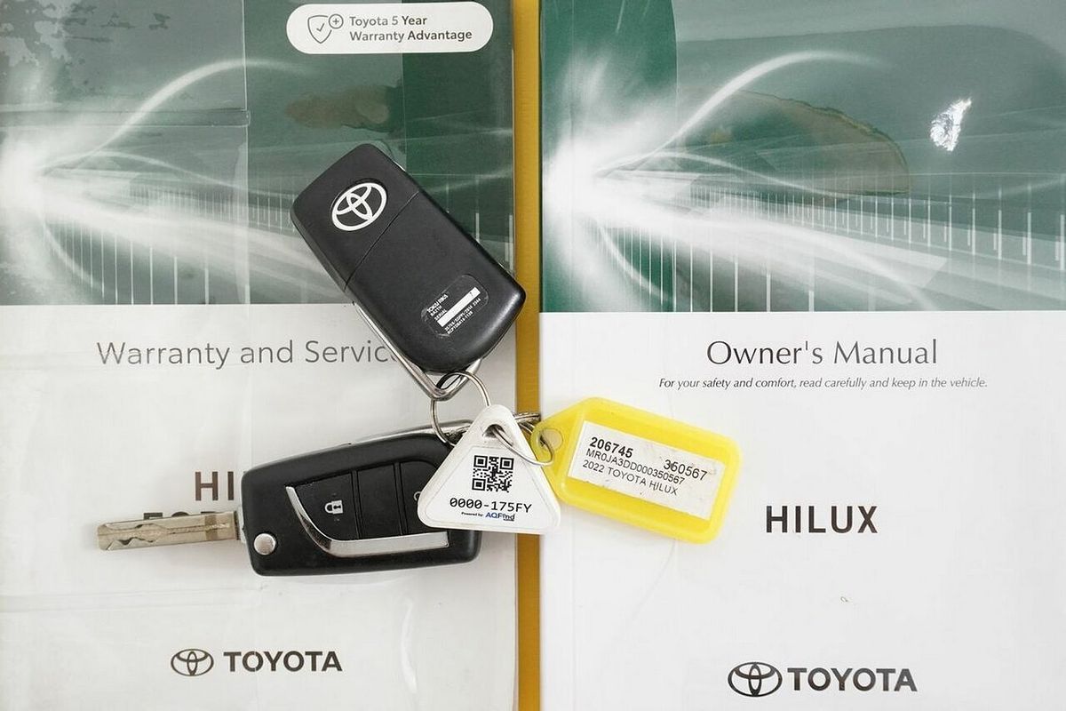 2022 Toyota Hilux SR Hi-Rider (4x2) GUN136R Rear Wheel Drive