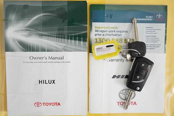 2017 Toyota Hilux Workmate TGN121R MY17 Rear Wheel Drive