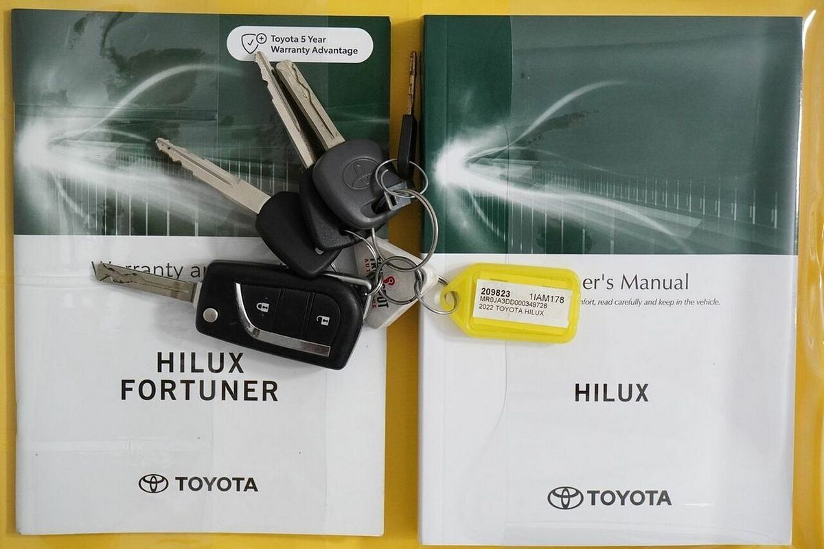 2022 Toyota Hilux SR Hi-Rider (4x2) GUN136R Rear Wheel Drive