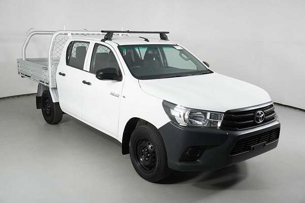 2017 Toyota Hilux Workmate TGN121R MY17 Rear Wheel Drive