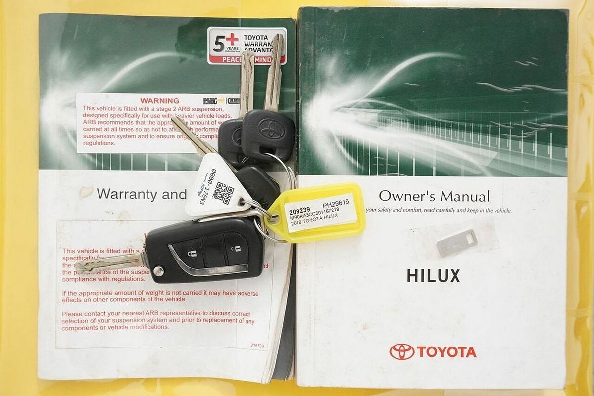 2019 Toyota Hilux SR (4x4) GUN126R MY19 4X4