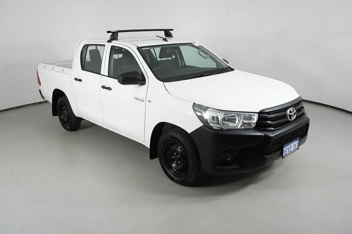 2016 Toyota Hilux Workmate TGN121R Rear Wheel Drive