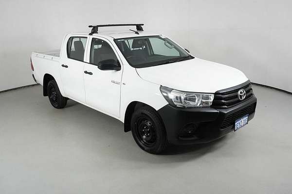 2016 Toyota Hilux Workmate TGN121R Rear Wheel Drive