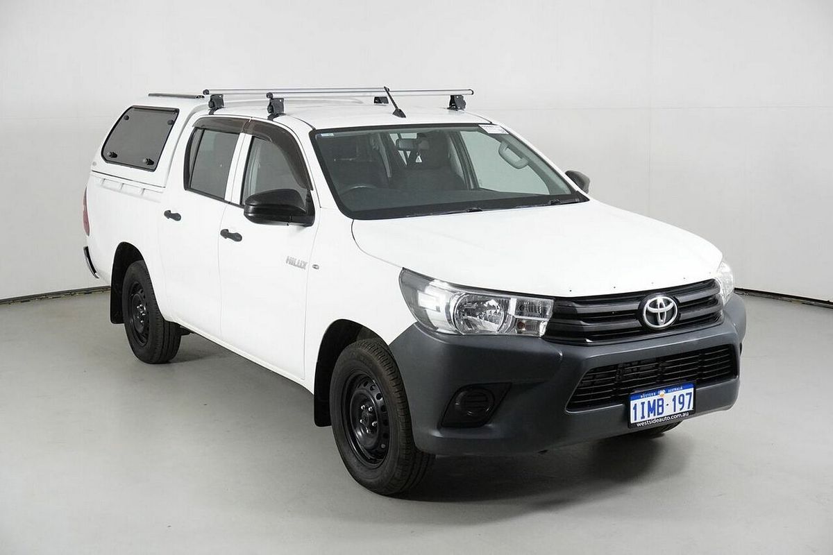 2016 Toyota Hilux Workmate TGN121R Rear Wheel Drive