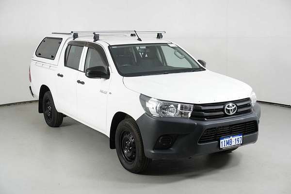 2016 Toyota Hilux Workmate TGN121R Rear Wheel Drive