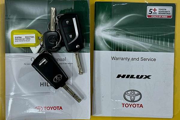 2019 Toyota Hilux SR (4x4) GUN126R MY19 4X4