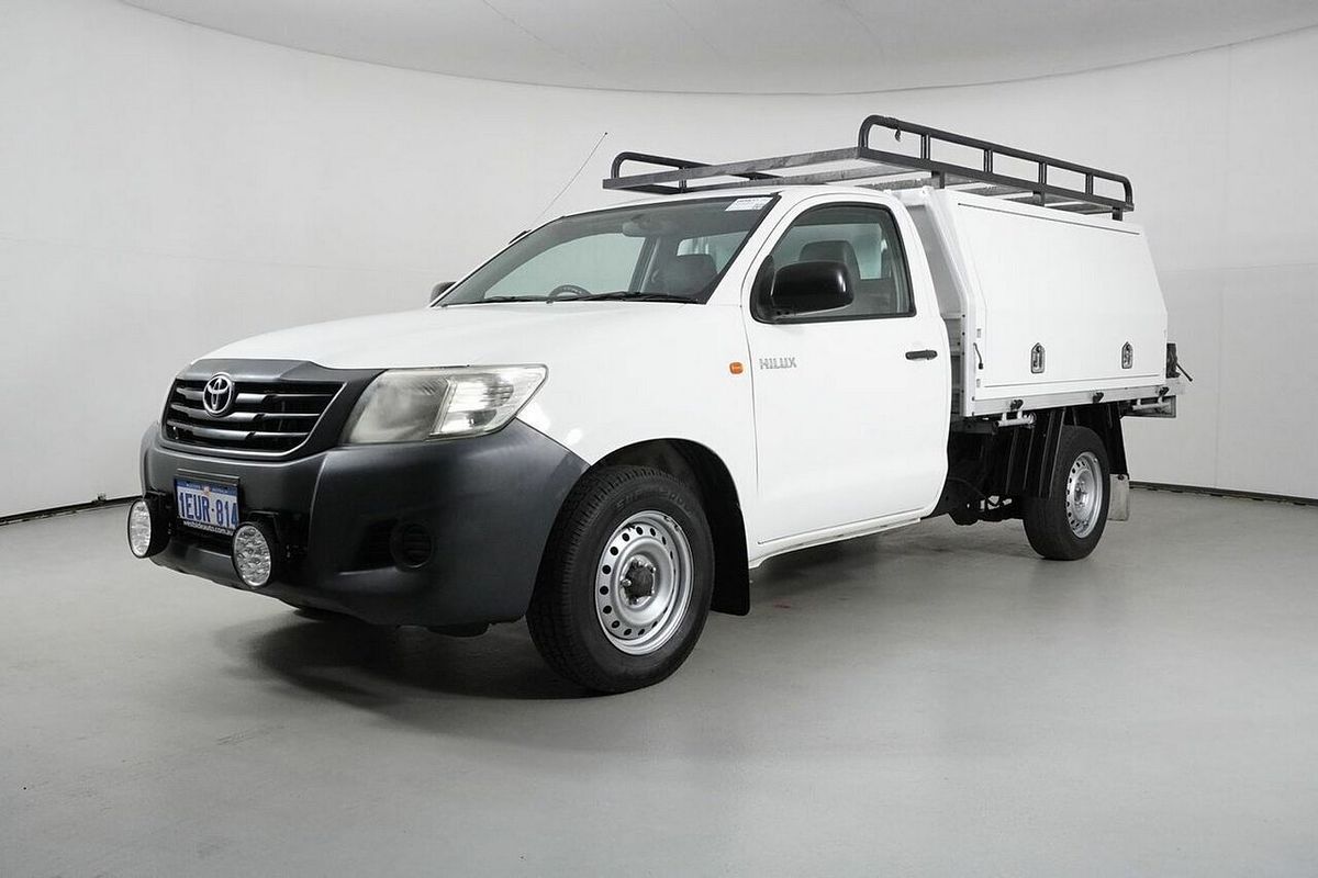 2015 Toyota Hilux Workmate TGN16R MY14 Rear Wheel Drive