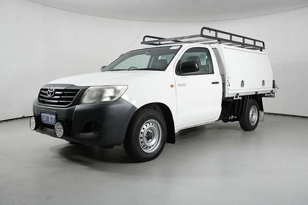 2015 Toyota Hilux Workmate TGN16R MY14 Rear Wheel Drive