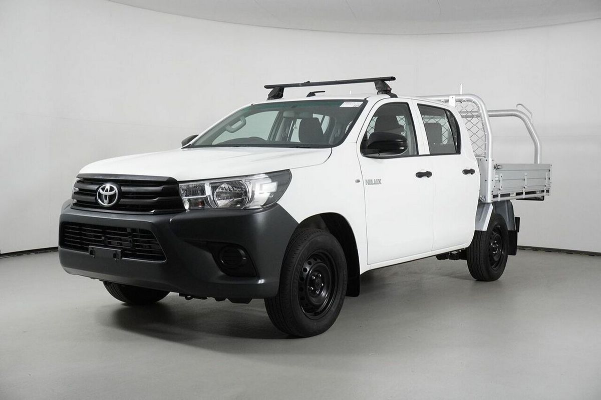 2017 Toyota Hilux Workmate TGN121R MY17 Rear Wheel Drive