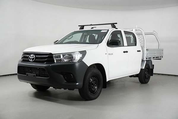 2017 Toyota Hilux Workmate TGN121R MY17 Rear Wheel Drive