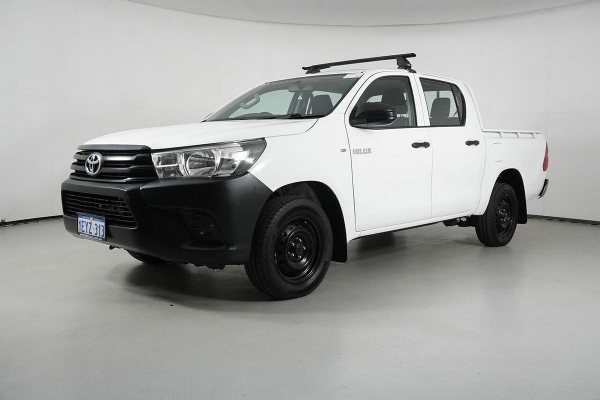 2016 Toyota Hilux Workmate TGN121R Rear Wheel Drive