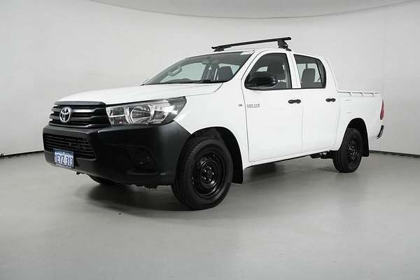 2016 Toyota Hilux Workmate TGN121R Rear Wheel Drive