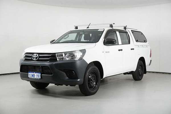 2016 Toyota Hilux Workmate TGN121R Rear Wheel Drive