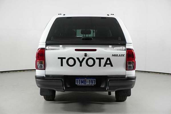2016 Toyota Hilux Workmate TGN121R Rear Wheel Drive
