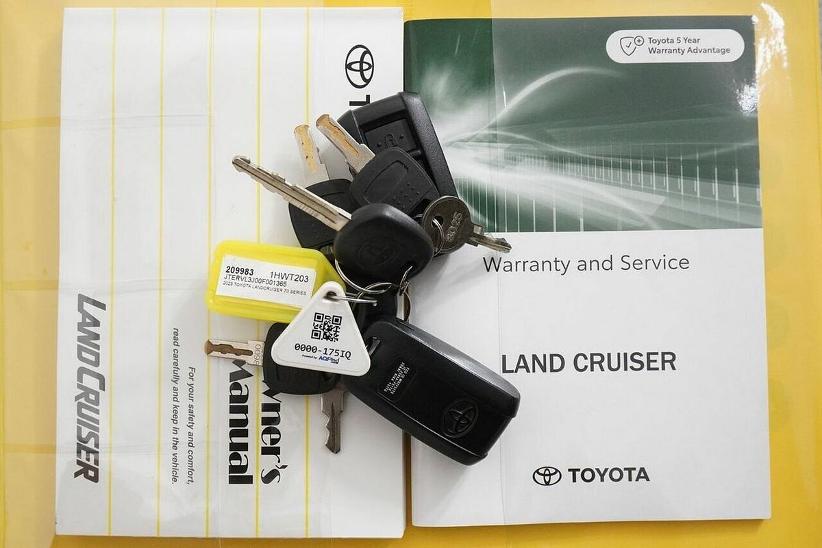 2023 Toyota Landcruiser 70 Series LC78 GXL Vdjl78R