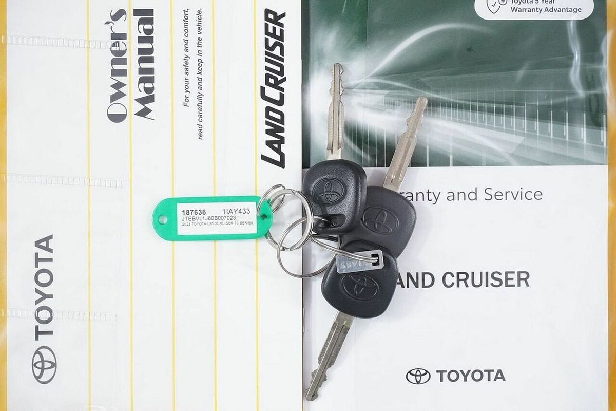 2023 Toyota Landcruiser 70 Series LC79 Workmate Vdjl79R All Wheel Drive
