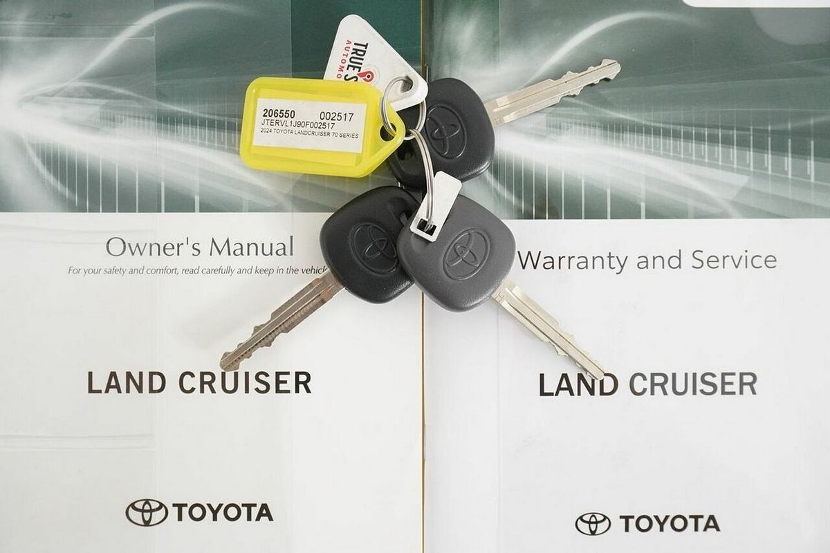 2024 Toyota Landcruiser 70 Series LC78 Workmate (2 Seats) Vdjl78R