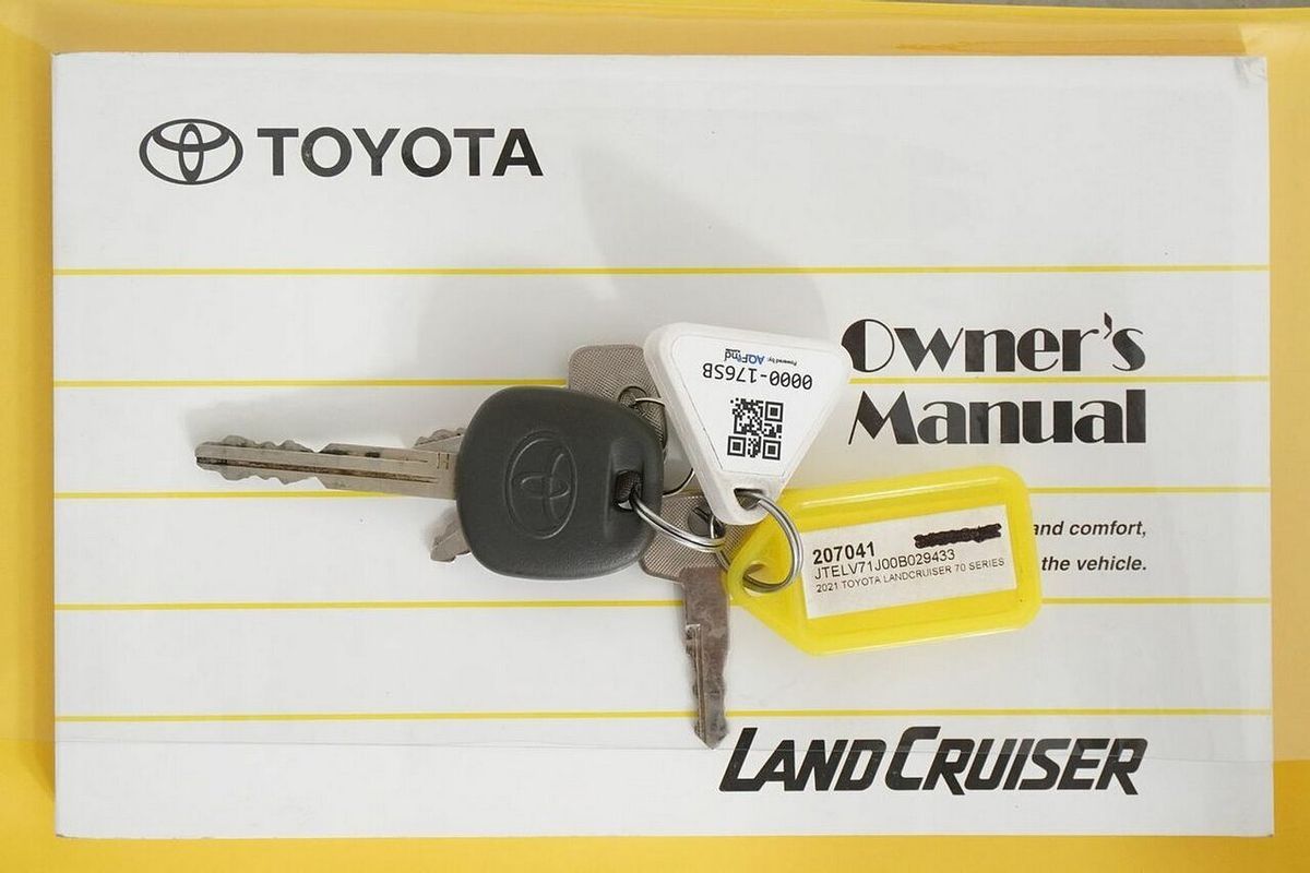 2021 Toyota Landcruiser 70 Series Workmate VDJ79R 4X4