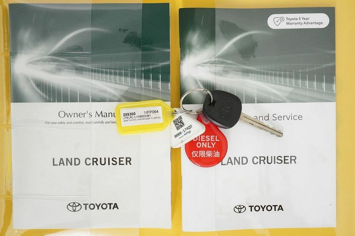 2024 Toyota Landcruiser 70 Series LC79 Workmate Gdjl79R 4X4