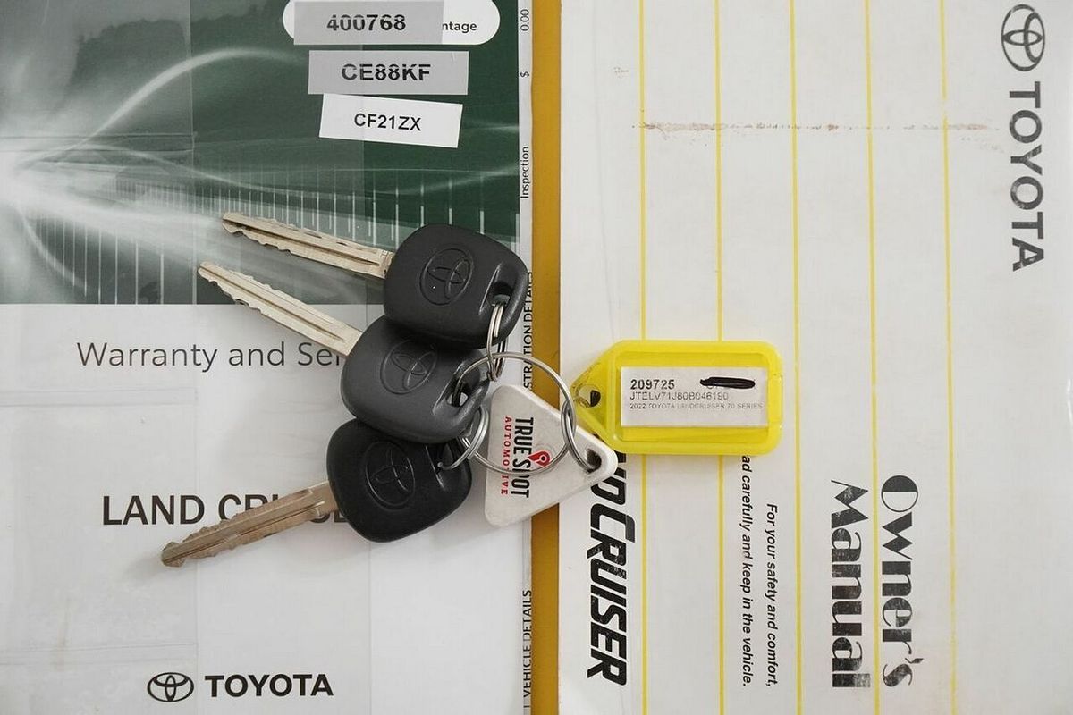2022 Toyota Landcruiser 70 Series Workmate VDJ79R 4X4