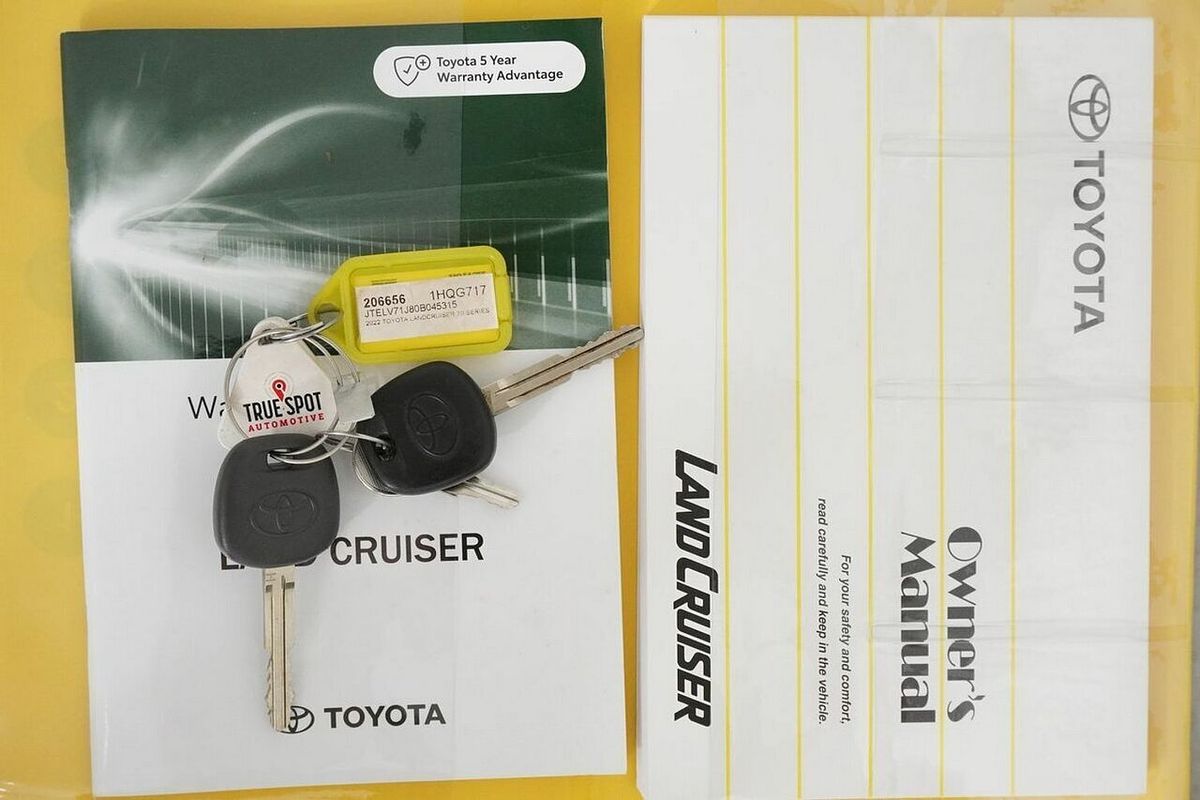 2022 Toyota Landcruiser 70 Series Workmate VDJ79R 4X4