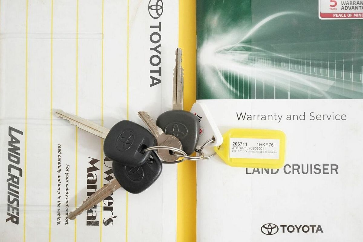 2021 Toyota Landcruiser 70 Series Workmate VDJ79R 4X4