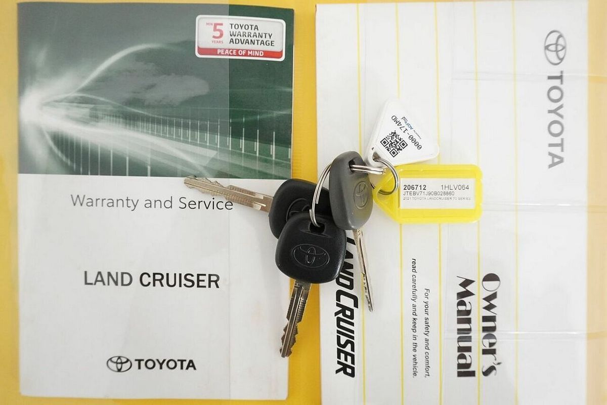 2021 Toyota Landcruiser 70 Series Workmate VDJ79R 4X4
