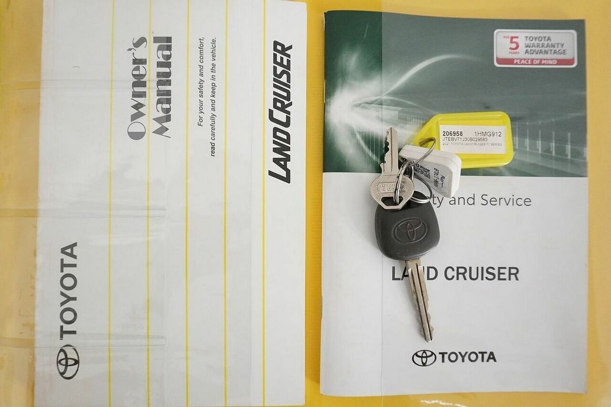 2021 Toyota Landcruiser 70 Series Workmate VDJ79R 4X4
