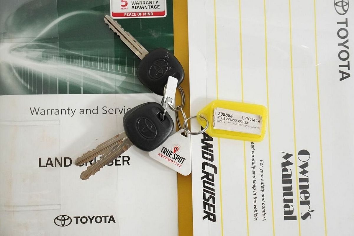 2021 Toyota Landcruiser 70 Series Workmate VDJ79R 4X4