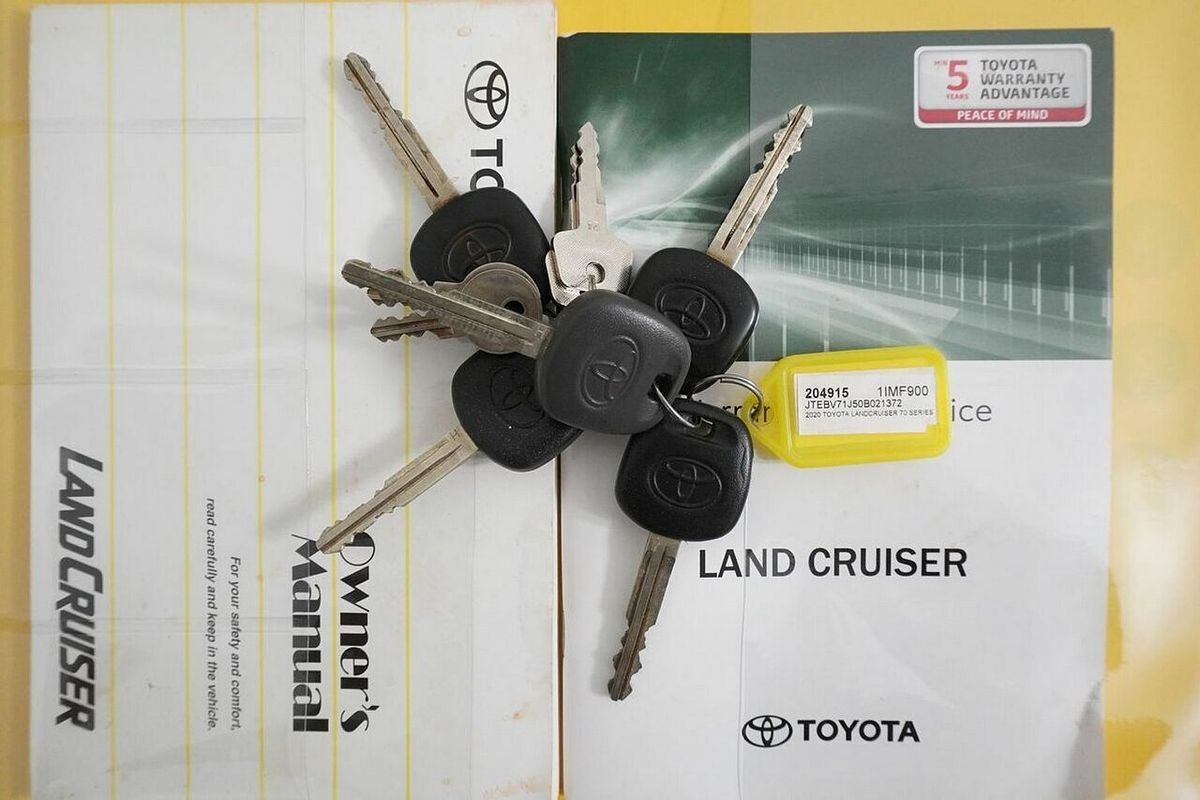 2020 Toyota Landcruiser 70 Series Workmate VDJ79R 4X4