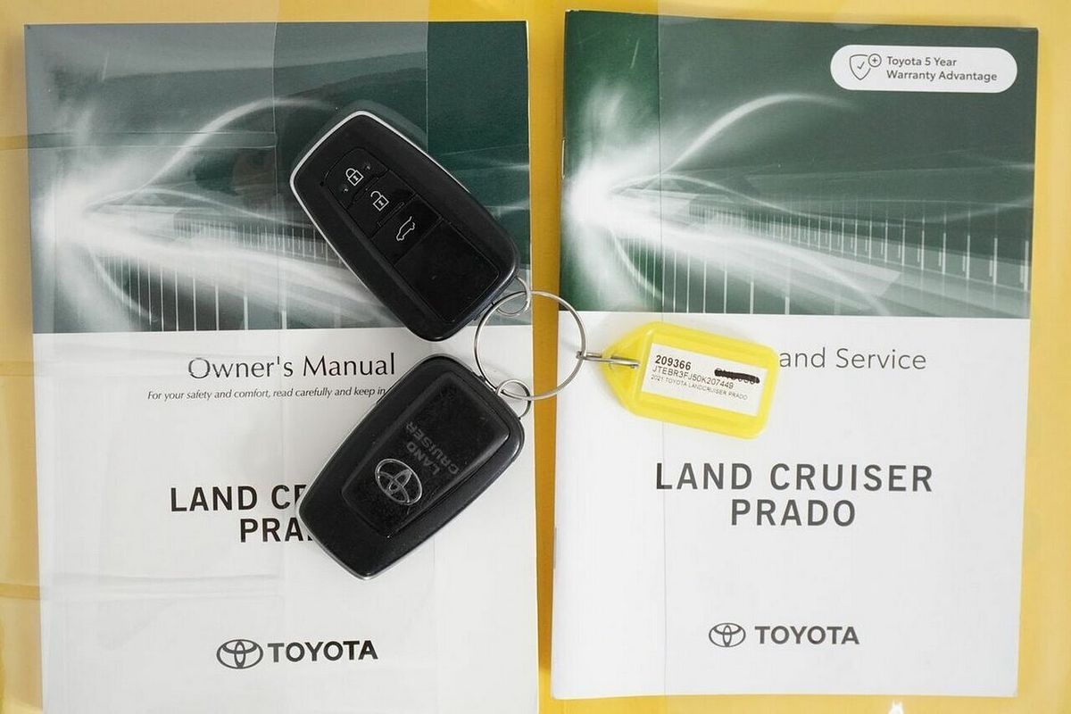 2021 Toyota Landcruiser Prado GXL Premium Interior GDJ150R