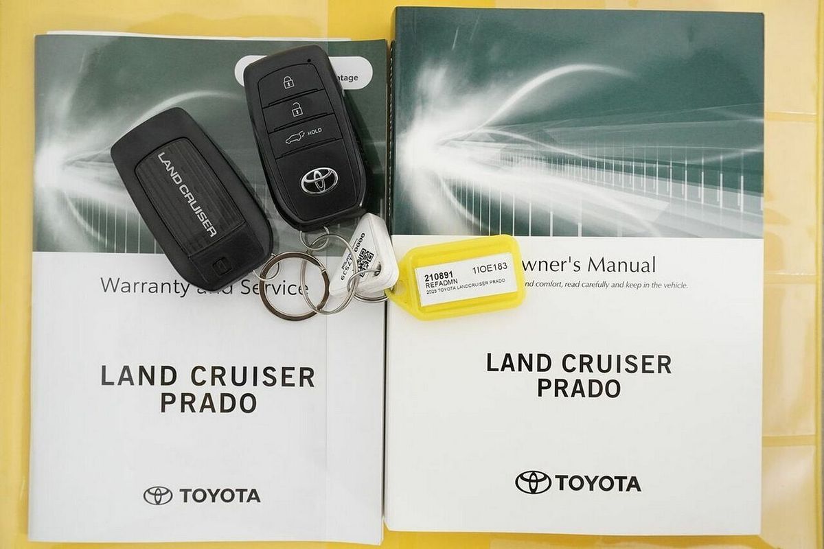2025 Toyota Landcruiser Prado VX Frosted White GDJ251R