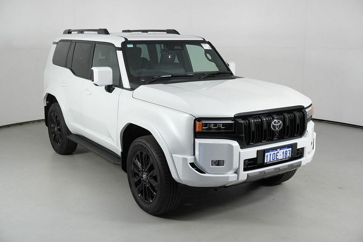 2025 Toyota Landcruiser Prado VX Frosted White GDJ251R