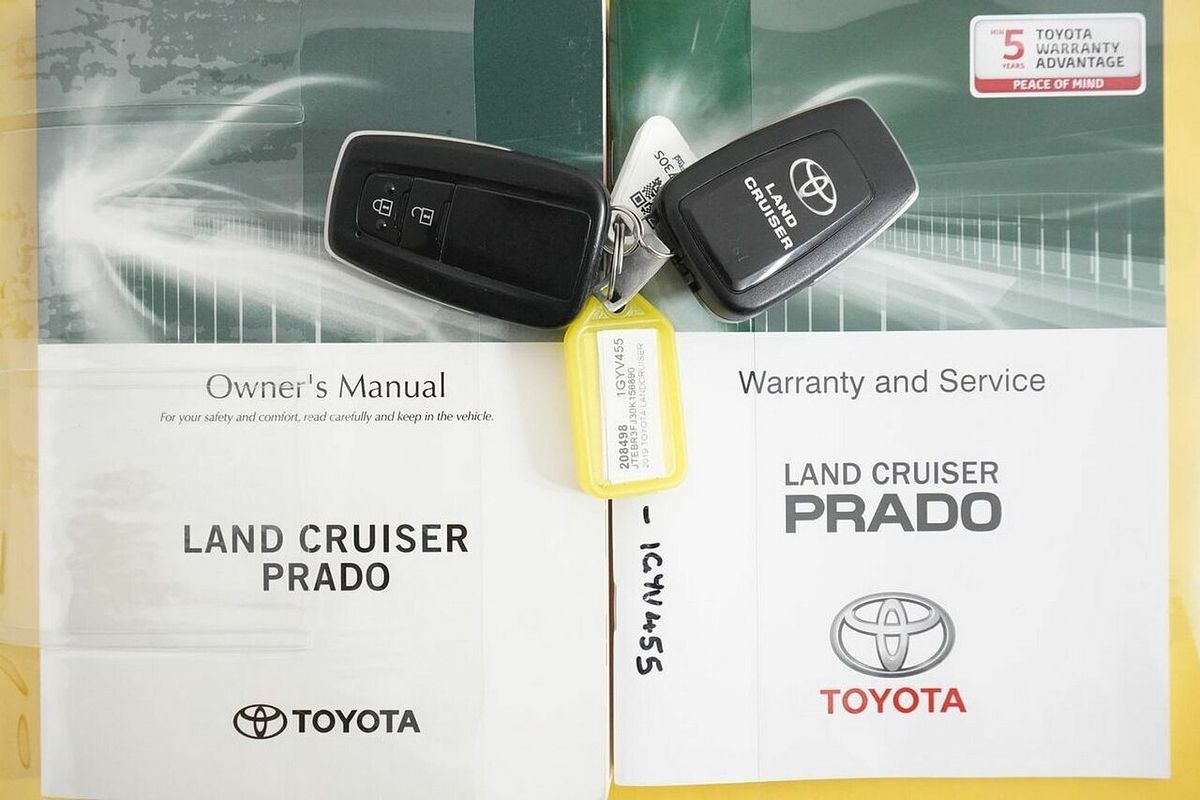 2019 Toyota Landcruiser Prado GX (4x4) GDJ150R MY18